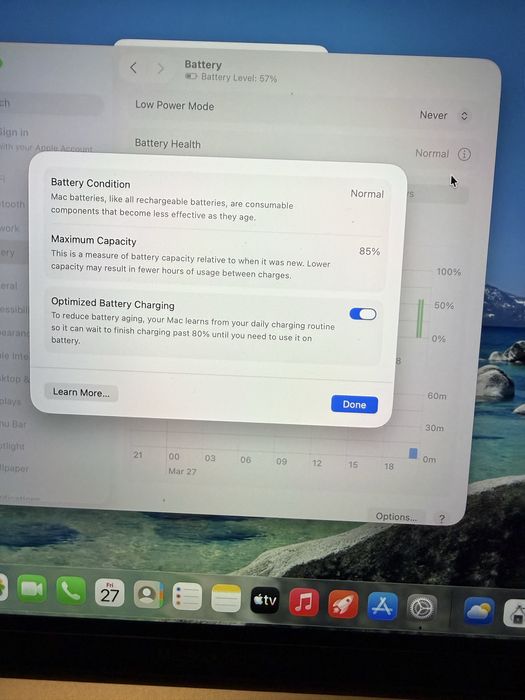 Macbook Pro M1 13-inch 16gb ram 256gb ssd Touchbar