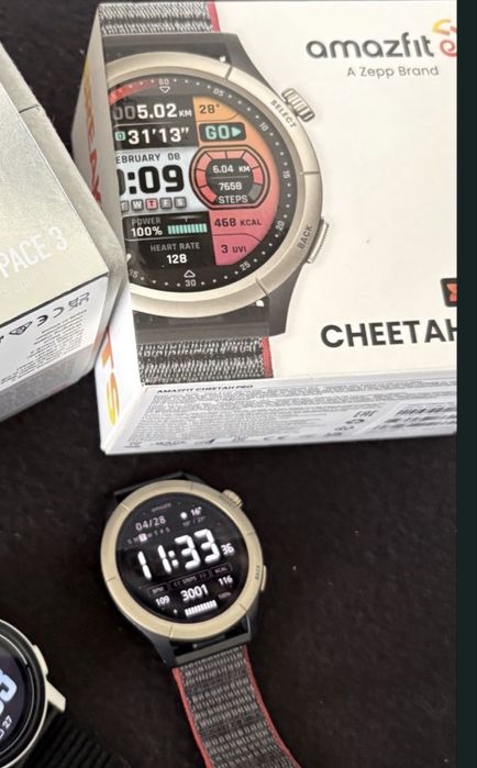 Amazfit Cheetah Pro vand urgent
