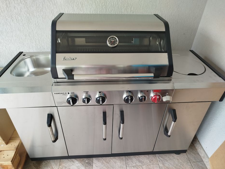 Gratar pe gaz Enders Kansas || pro