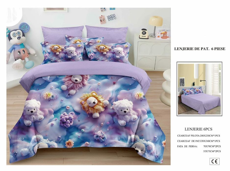 Lenjerii colorate pentru copii
