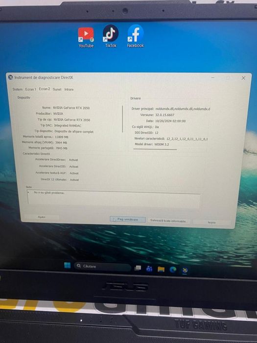 Laptop Gaming ASUS TUF A15 FA506NF cu procesor AMD Ryzen 5 -N2-