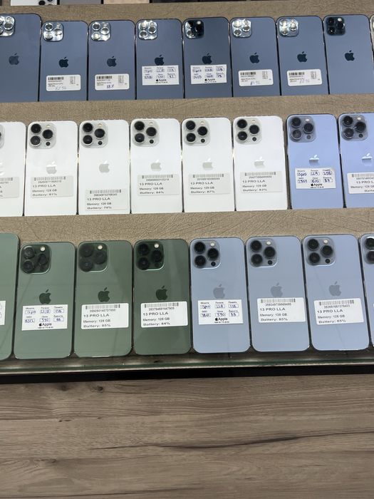 Iphone 13 pro xotira 128 region LLA