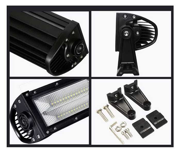 СУПЕР МОЩЕН Led Bar извит 80 См 578 W 7D 12V 24V