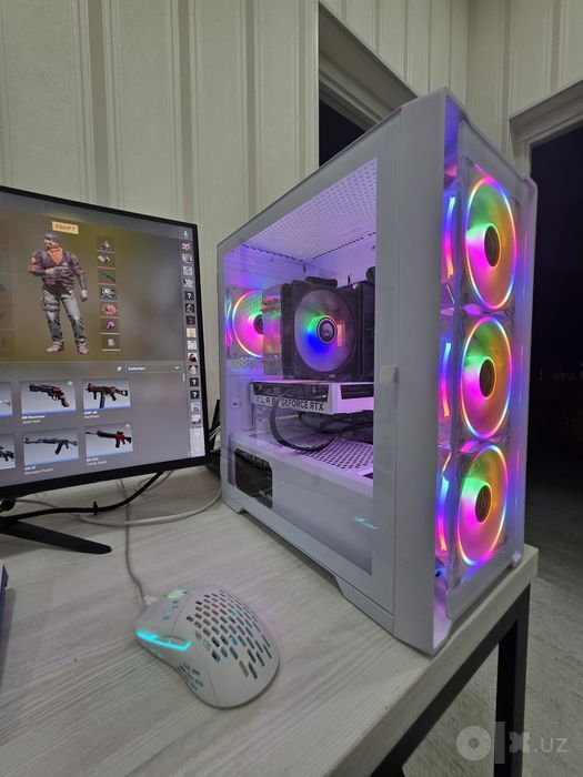 Gaming PC Core i5-12400F/ RTX4060 8GB PNY/ DDR5 16GB/ CURVED 27" 180Gz