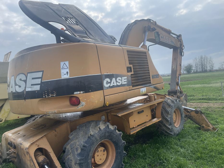 Excavator pe roti case wx185