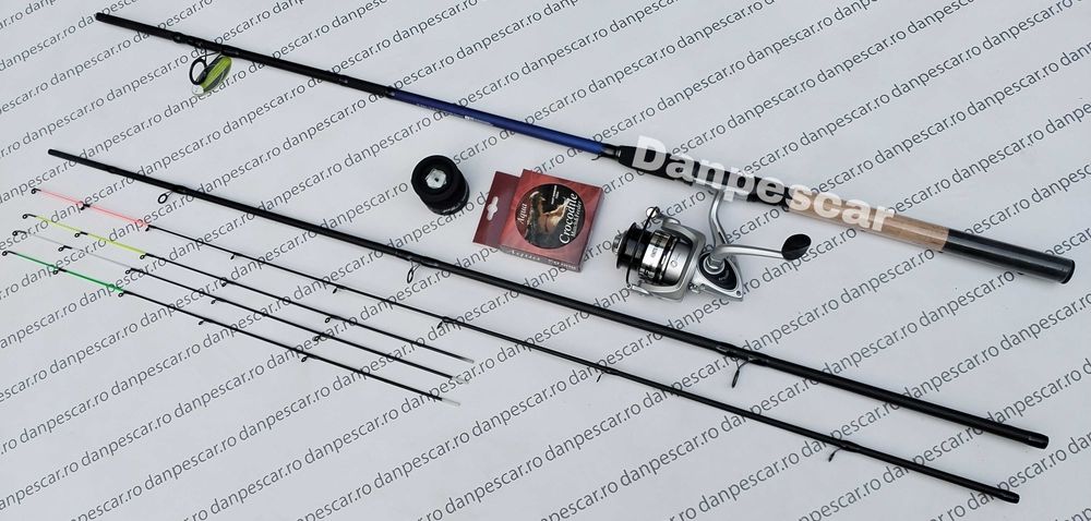 SET FEEDER Lanseta TFD5 MASTER 3,30m 60-180g+Mulineta FL  XF5000+FIR