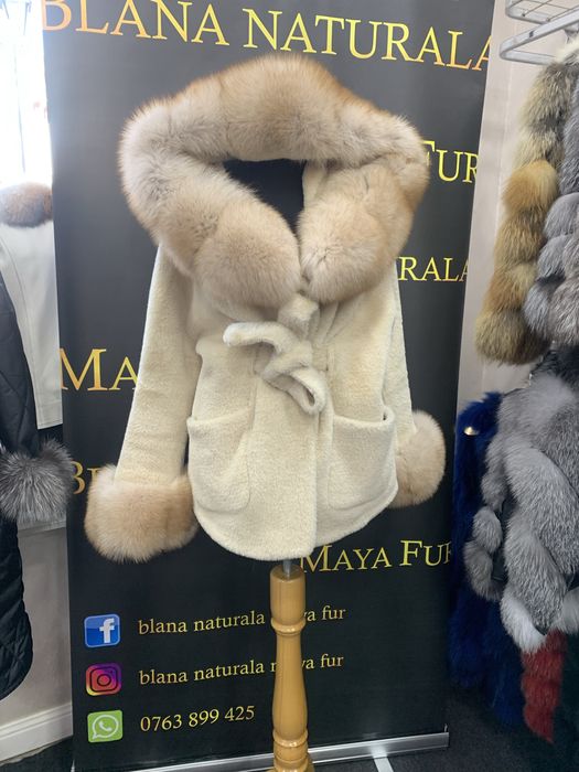 Haine cu blana naturala