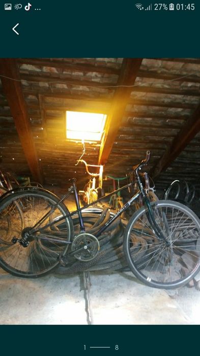 Cadre bicicleta otel