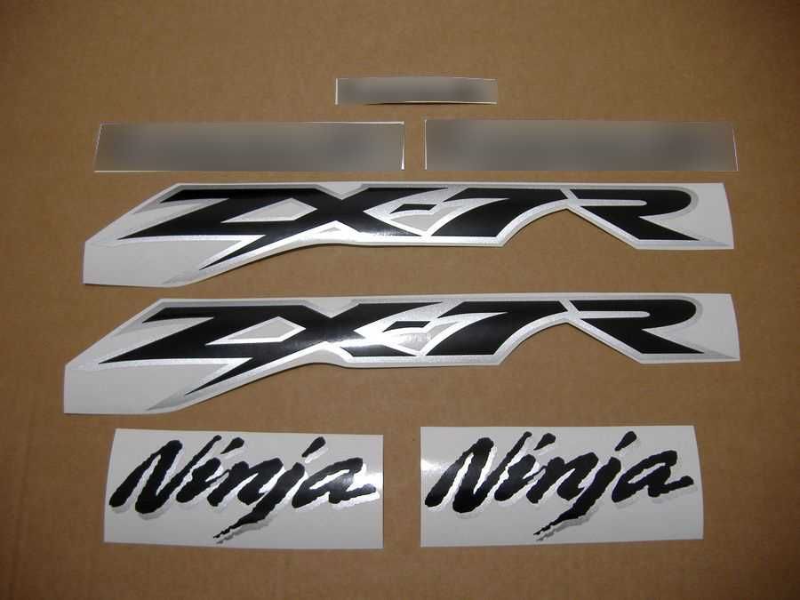 Стикери Kawasaki ZX7R Ninja лепенки кавазаки 750 зх7р zx-7r нинджа