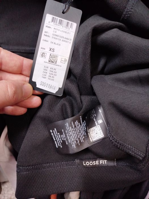 Оригинална фланела G-Star Raw Moto Loose XS , S нова мъжка черна блуза