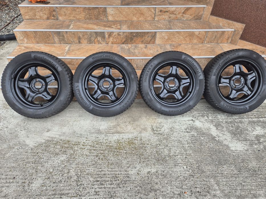 Jante  Dacia R16 4x100 cu anvelope m+s 205/55R16