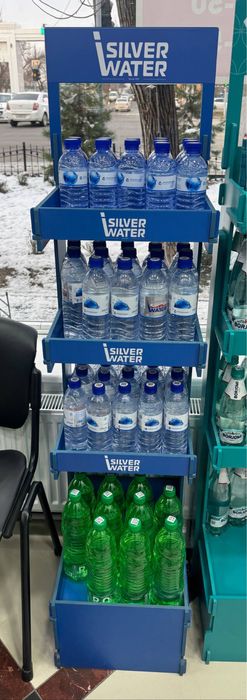 POS стенды стеллажи стойки полки