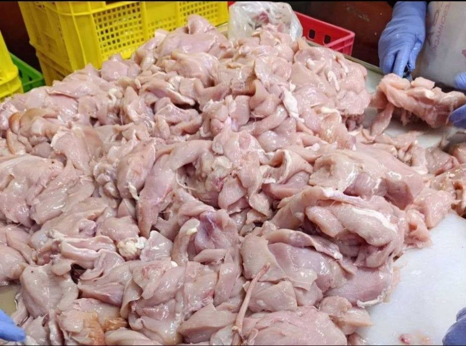 Грудка, малое филе, мясо ЦБ рубленное кусковое