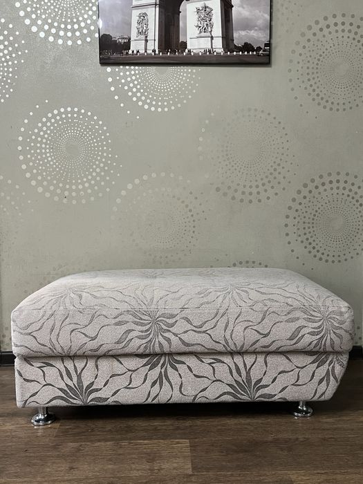 Диван угловой серый