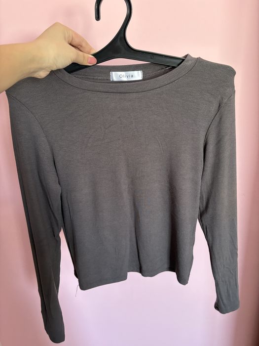 Две Укороченные облегающие лонгсливы