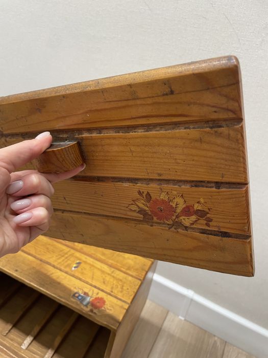 Хлебница советская деревянная