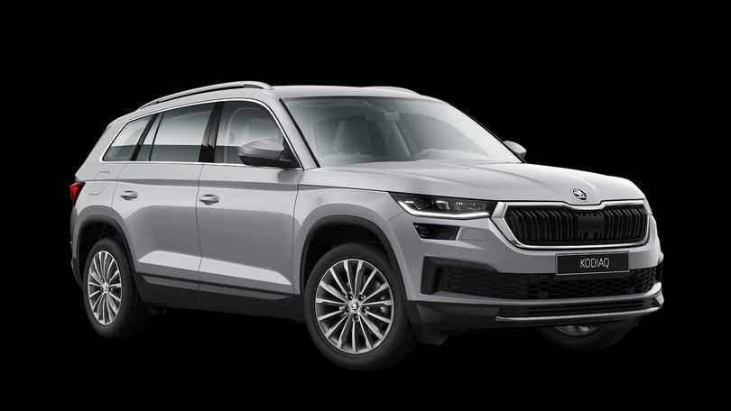 Far Skoda Kodiaq 2018, pe dreapta.
