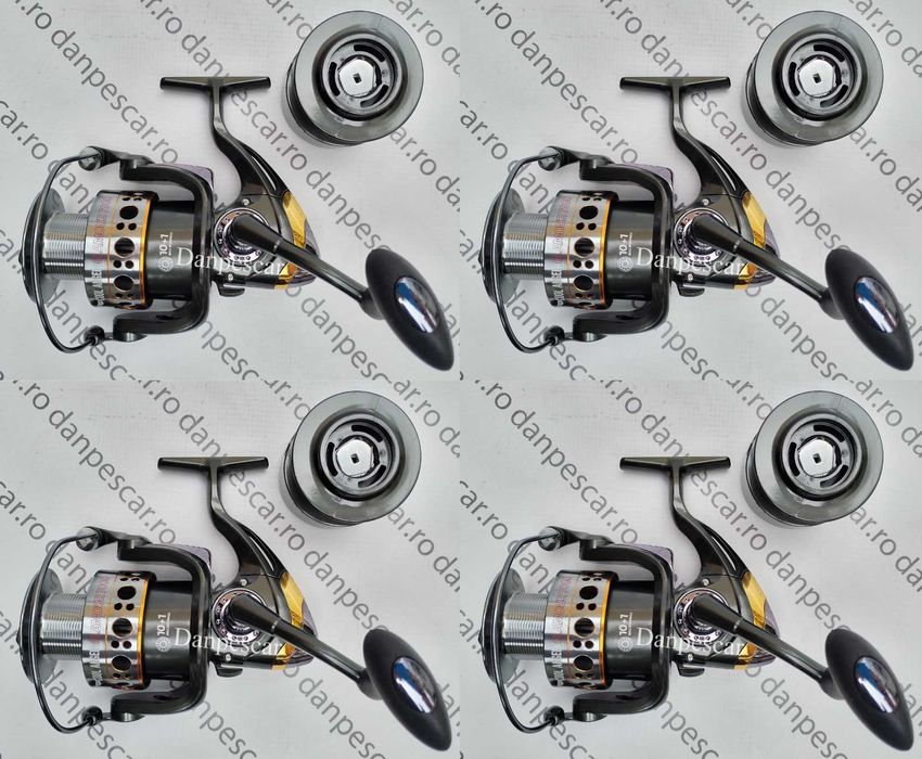 SET 4 Mulinete Crap si SOMN COOL ANGER GLAMOUR 7000 11Rulmenti