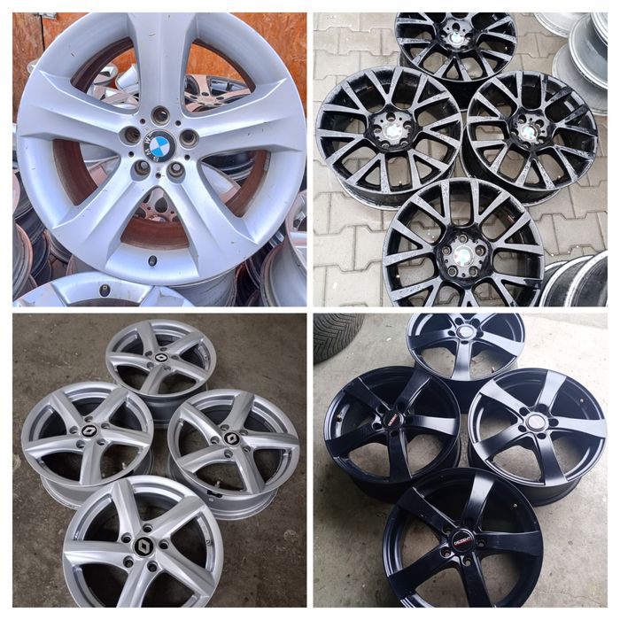 Jante aliaj 15,16,17,18,19,20,cu prinderea 5x112-5x114,3-5x120-5x108