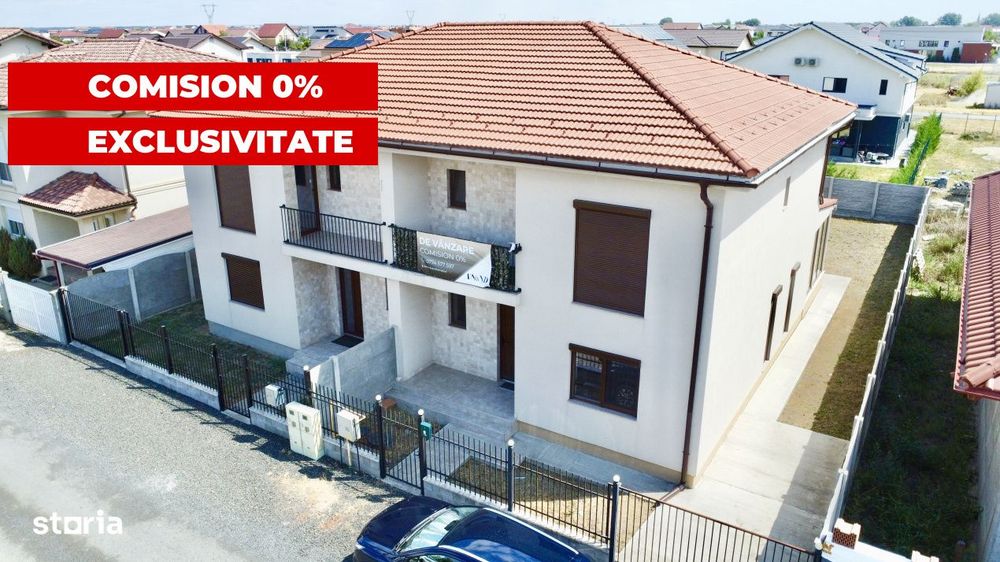 Comision 0% Duplex Mosnita cu 5 camere - super pozitie - izolat fonic