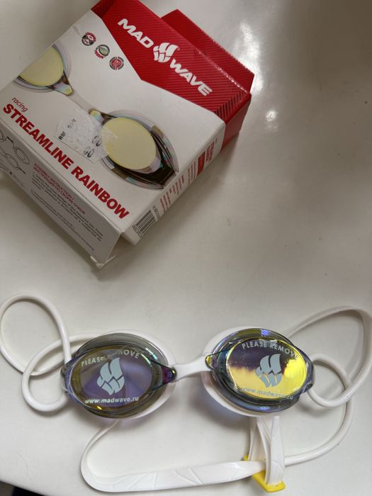 Vand ochelari de inot si casca de inot Mad Wave