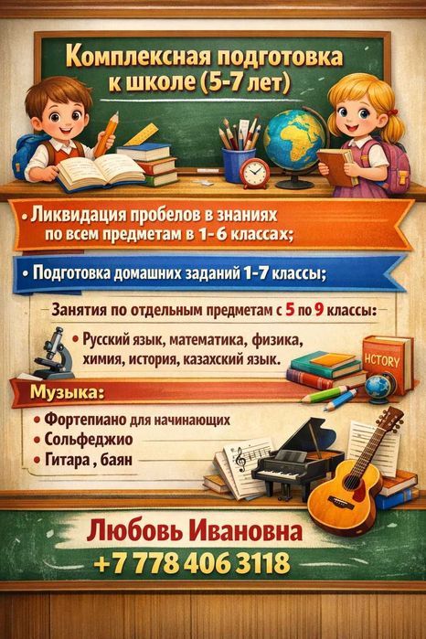 Репетитор школьных предметов