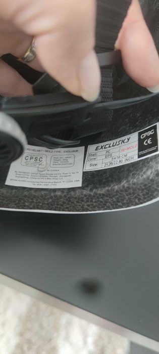 Casca biciclist unisex Exclusky alb mat mărime 54-58