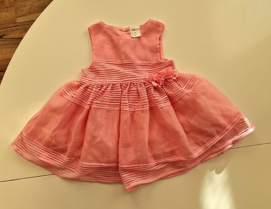 Лот от роклички и гащеризони, размер 68-74,  Okaidi, H&M, Name it и др.
