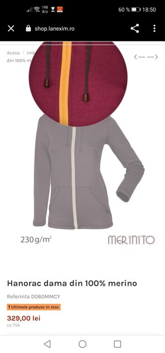 Cardigan dama lână merinos, bluza trening