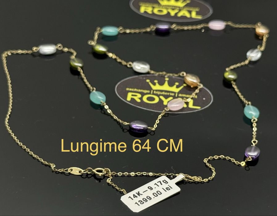 Bijuteria ROYAL : Lant AUR 14K NOU / 9.17 GR