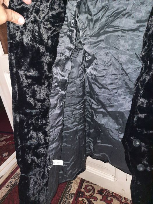 Шуба плющевая духоба полупальто