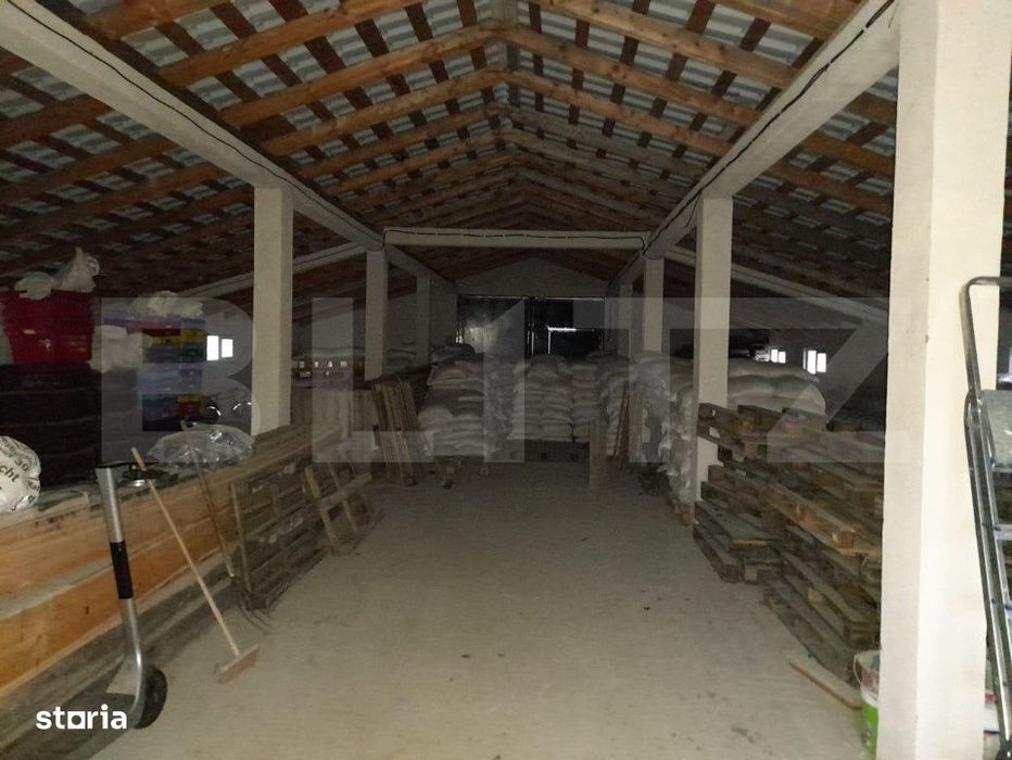 Casa individuala,180mp, 5000 mp teren plus Hala 550mp.CEPARI