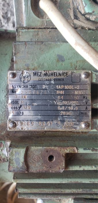 Motor electric 3kw monofazat 220w
