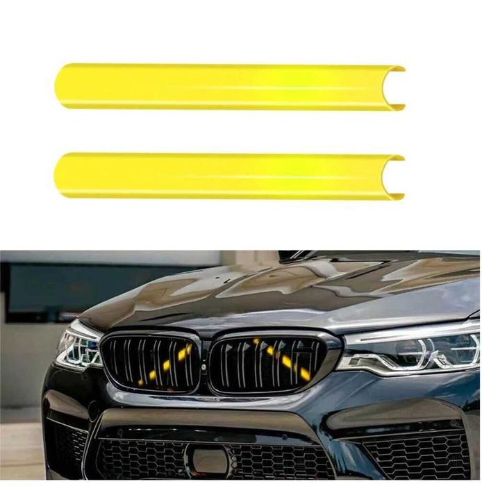 2 бр ABS лайстни за решетка за BMW F10 / F11 / F02 – 34 см – Декорация