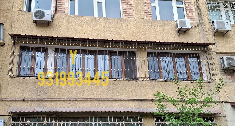 Решётки на окна ,Козырек Kovka temir panjara ришотка rewotka naves