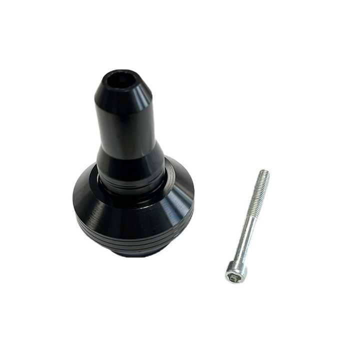 Краш тапа за мотор, Сива или Черна, 9см