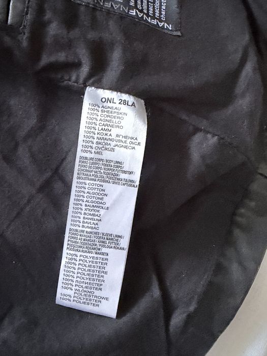 Naf Naf,geacă de piele pt.femei,măr.S-M(38)
