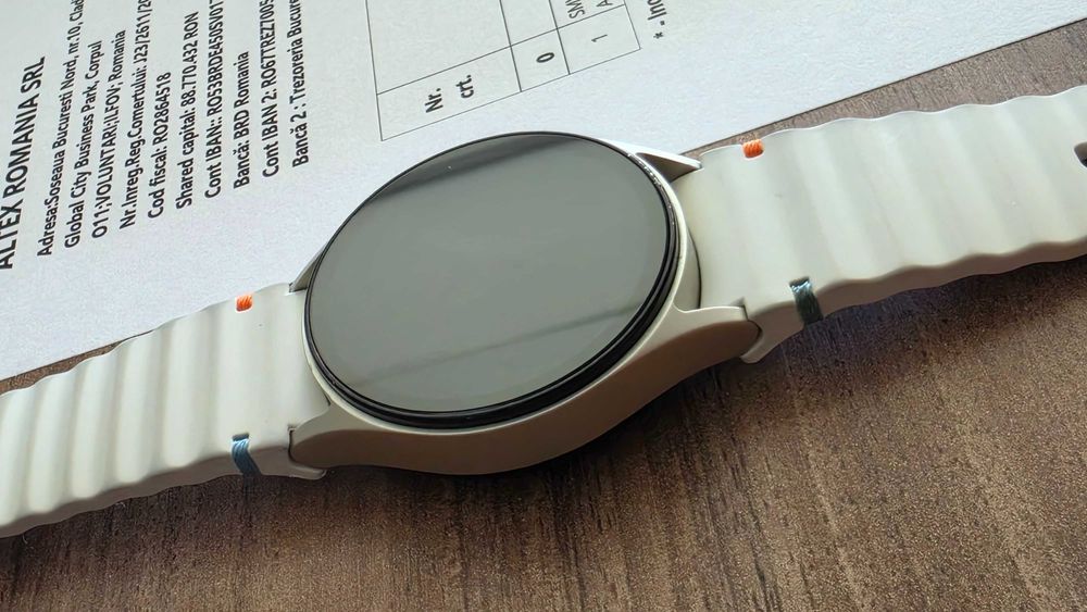 Ceas Smart Samsung Galaxy Watch7 40mm, culoare Beige/Cream, Bluetooth