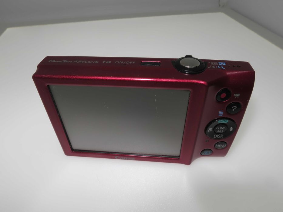 Canon PowerShot A3400 червен компактен цифров фотоапарат камера отличе