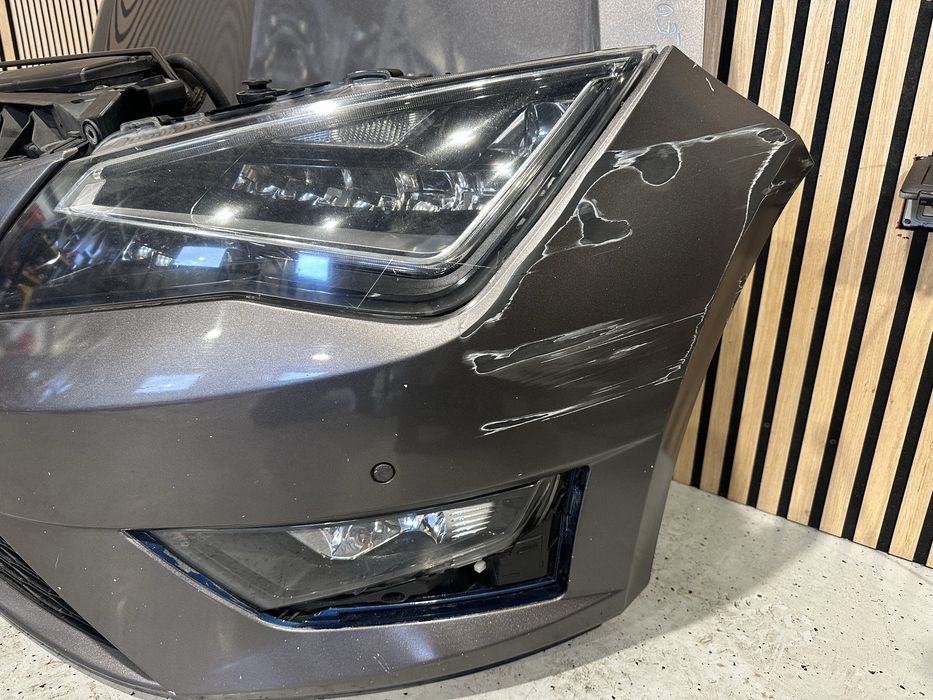 Fata completa Seat Leon 3 5F 2014 capota far full led bara FR trager