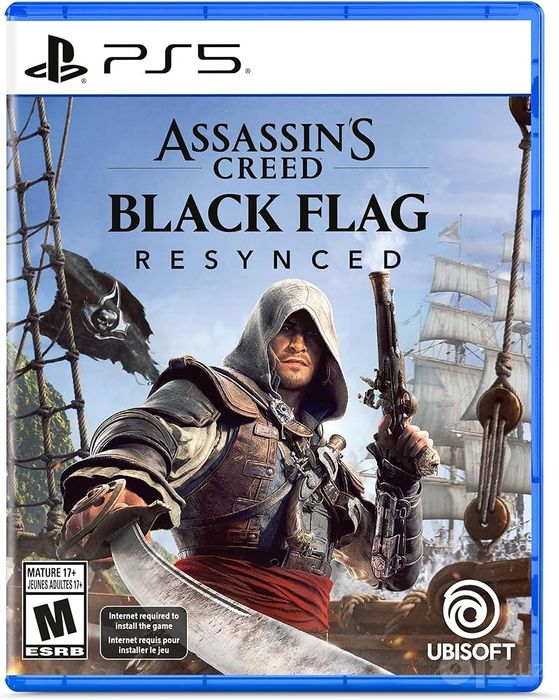 Продам диск PS5 Assassins creed black flag resynced