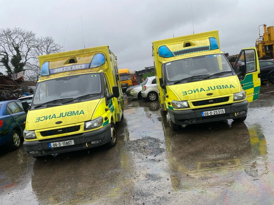 Capota bara fata ford transit