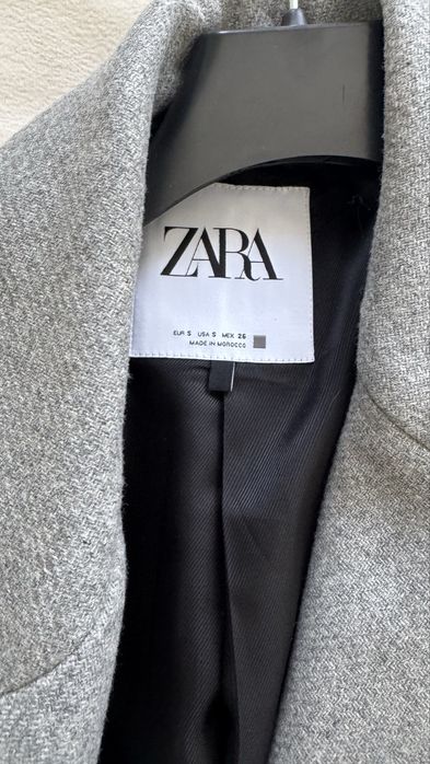 Пальто теплое zara