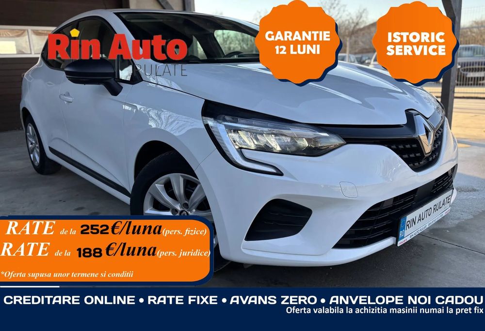 Renault Clio 1.0 Benzina Tce 90CP ~ Posibilitate vanzare si in rate Credit TVA 21%