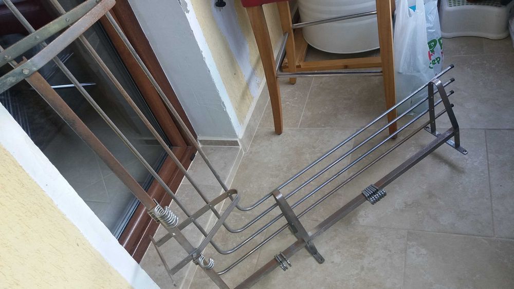 голяма ъглова закачалка от едно време