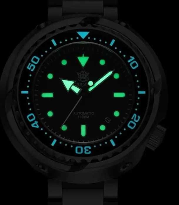 DIVER PROFESIONAL 1000m Steeldive SD1978 Seiko NH35 Emperor Tuna 54 mm