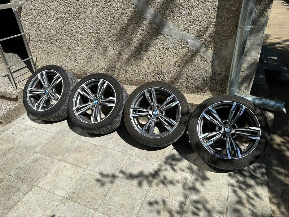 Джанти за БМВ 5 със гумите