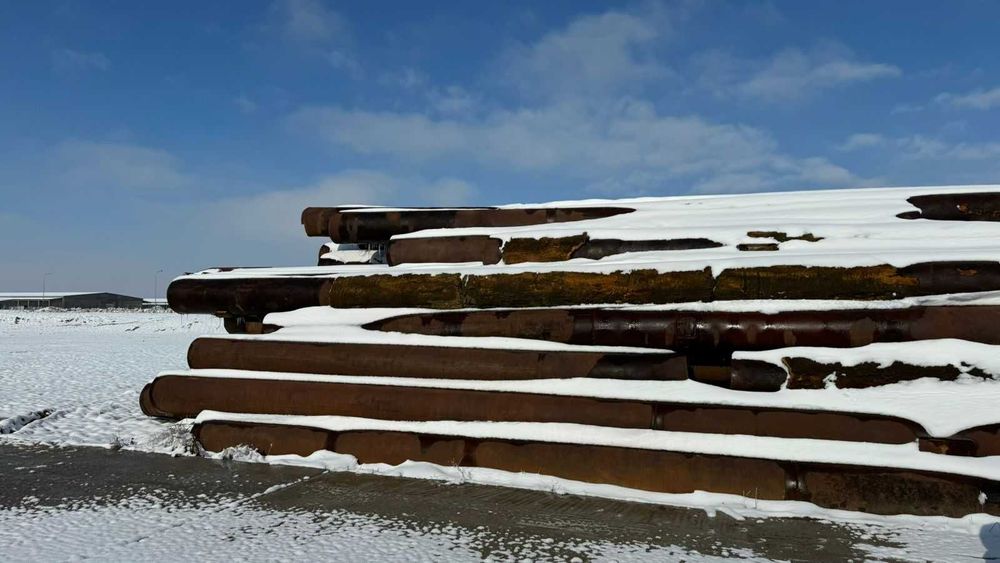 Cтальные трубы 530x8 мм б/у