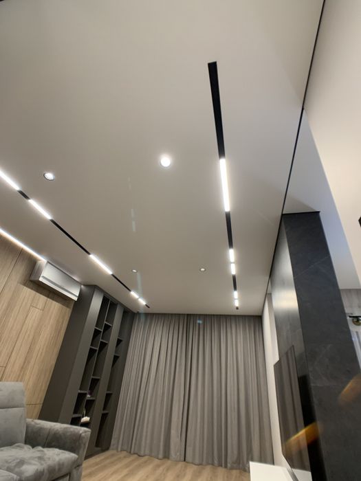 Натяжные потолки ( электрик )