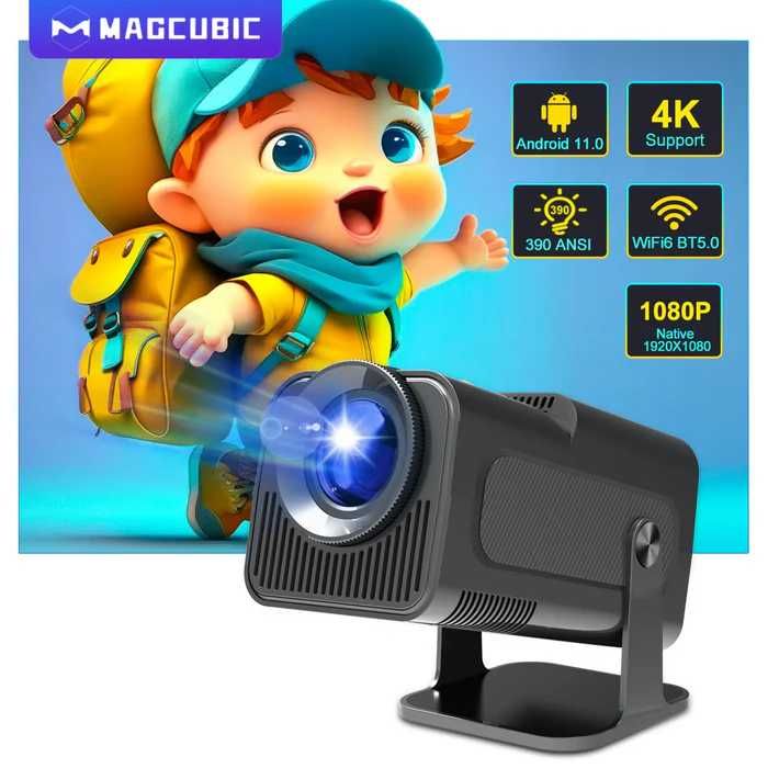 LED Проектор Magcubic® HY320 390ANSI Full HD 4K Android 11 ТОП ЦЕНА